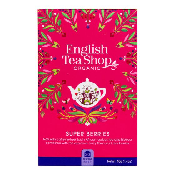 Čaj Super ovocný 20 vrecúšok BIO   ENGLISH TEA SHOP