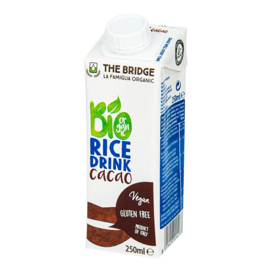 Nápoj ryžový kakao 250 ml BIO   THE BRIDGE