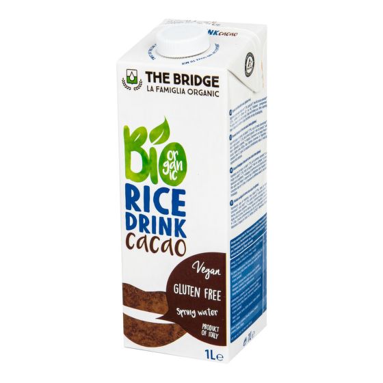 Nápoj ryžový kakao 1 l BIO   THE BRIDGE