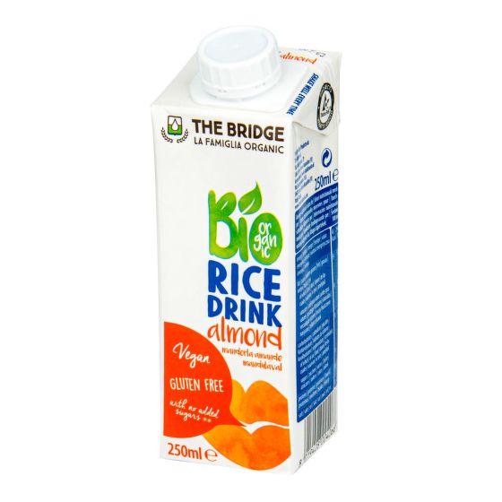 Nápoj ryžovo-mandľový 250 ml BIO THE BRIDGE