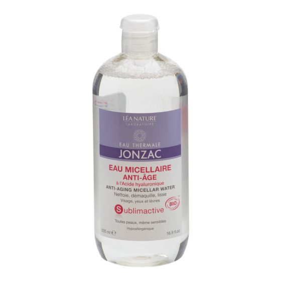 Voda micelárna anti-age SUBLIMACTIVE 500 ml BIO   JONZAC