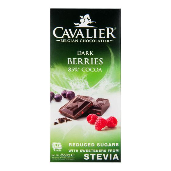 Čokoláda horká lesná zmes so sladidlami 85 g   CAVALIER