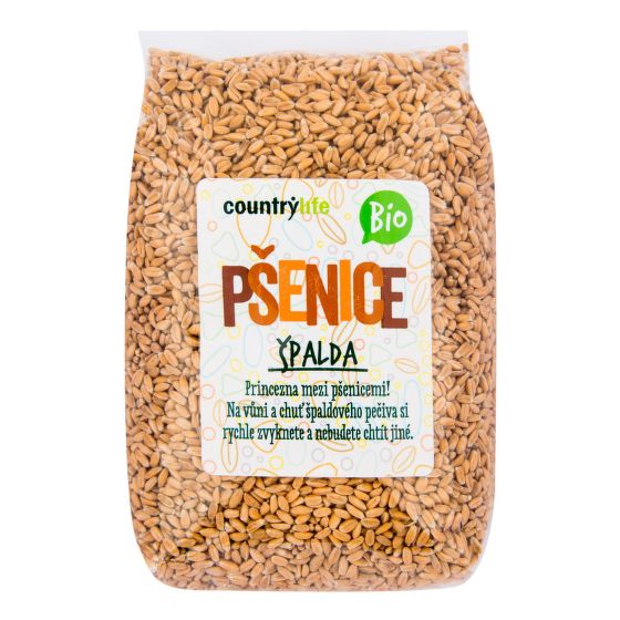 Pšenica špalda 1 kg BIO   COUNTRY LIFE