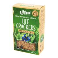 Life Crackers zelňáky raw 90 g BIO   LIFEFOOD