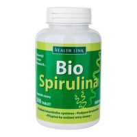 Spirulina s vitamínom B12 300 tablet x 500 mg BIO   HEALTH LINK