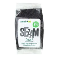 Sezam čierny nelúpaný 100 g BIO COUNTRY LIFE