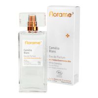 Parfumová voda prírodná CAMÉLIA BLANC — biela kamélie 50 ml BIO   FLORAME