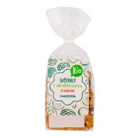 Sušienky jablčno-brusnicové 175 g BIO   COUNTRY LIFE
