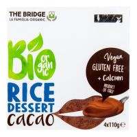 Dezert ryžový kakao 4x110 g BIO   THE BRIDGE