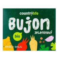Bujón zeleninový kocky 66 g BIO   COUNTRY LIFE