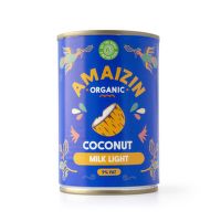 Krém kokosový light 9 % tuku 400 ml BIO   AMAIZIN