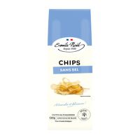 Chipsy zemiakové bez soli 115 g BIO   EMILE NOËL