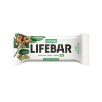 Tyčinka Lifebar pistáciová s chia RAW 40 g BIO   LIFEFOOD
