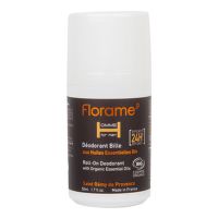 Dezodorant prírodný pánsky 24h roll-on HOMME 50 ml BIO   FLORAME