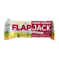 Flapjack ovsený malina – jablčná šťava bezlepkový 80 g   BRYNMOR