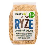 Ryža jasmínová natural 500 g BIO   COUNTRY LIFE