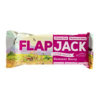 Flapjack ovsený malina – jahoda bezlepkový 80 g   BRYNMOR