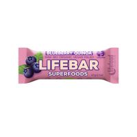 Tyčinka Lifebar čučoriedková s quinoa 47 g BIO   LIFEFOOD
