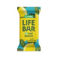 Tyčinka Lifebar Oat snack citrónový 40 g BIO   LIFEFOOD