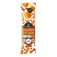 Tyčinka proteínová arašidy a slaný karamel 40 g   MARKOL