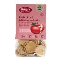 Sušienky pohánkovo - jablčné bezgluténové 100 g BIO   ZEMANKA