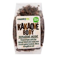 Kakaové bôby nepražené drvené 100 g BIO   COUNTRY LIFE